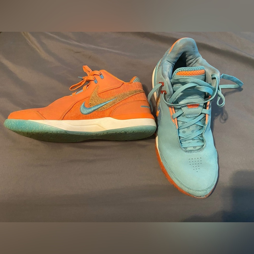 Pink & Blue LeBron nxt gen basketball shoes